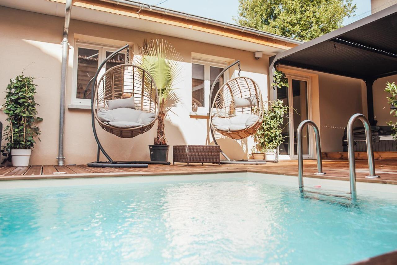 La Suite 176 - Piscine Privee, Spa, Hammam A Reims Dış mekan fotoğraf
